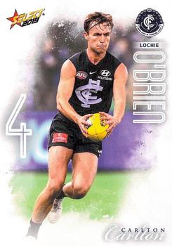 2019 Select Footy Stars #39 Lochie O'Brien Front